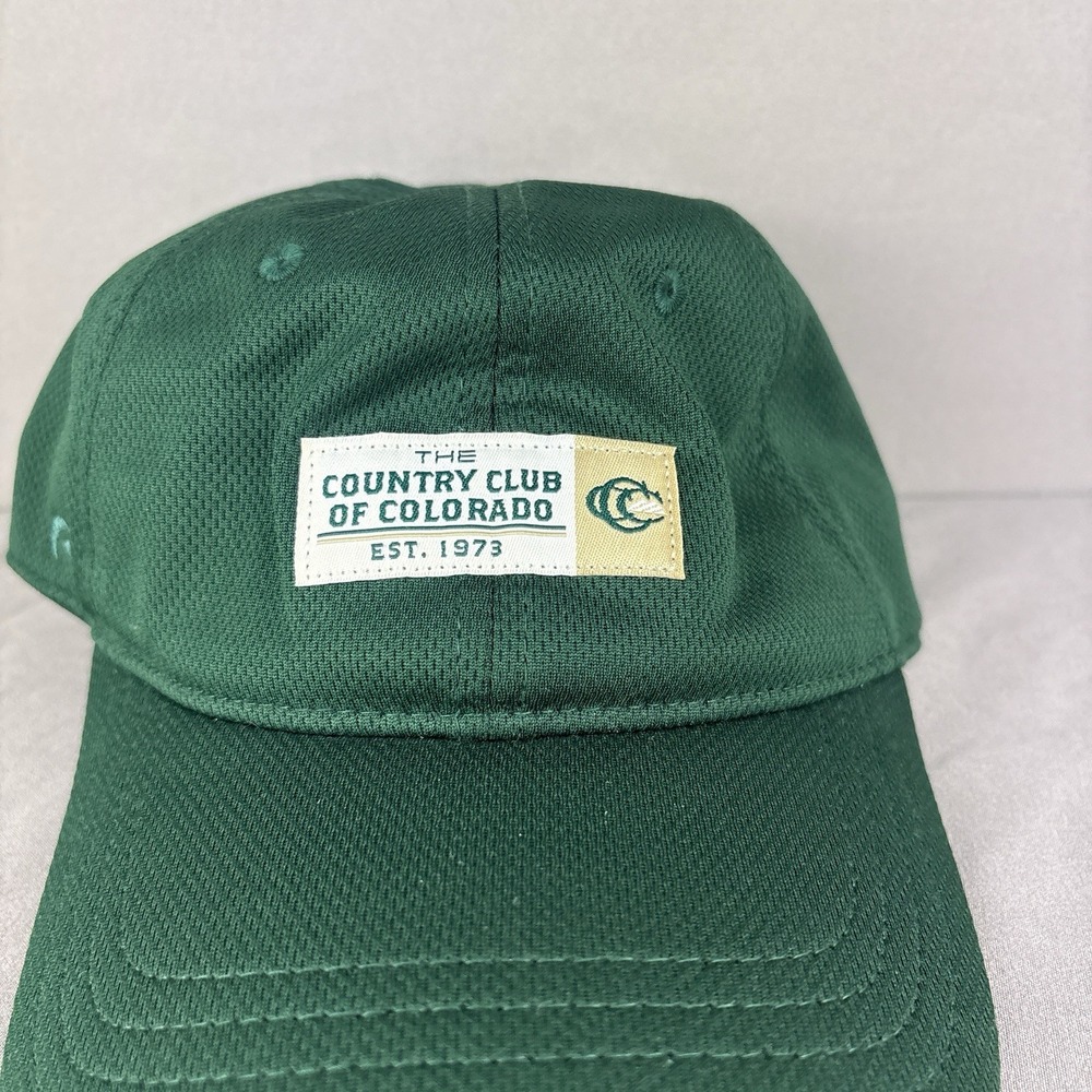 Country‎ Club of Colorado Golf Club Hat Green Performance Cap